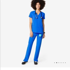 Fig Scrub Pants Royal Blue